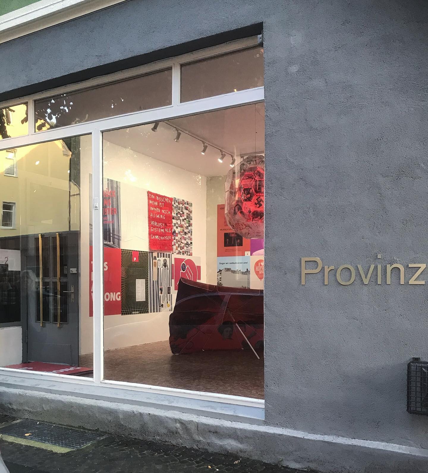 «Die Zukunft der SPD #2» — Außenansicht Provinz Showroom, Bochum